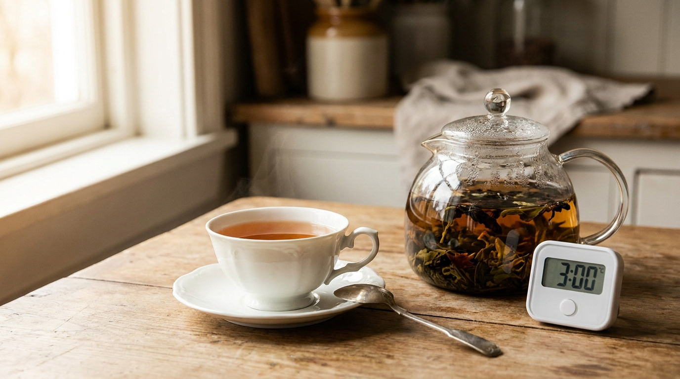 Temps d'infusion : le guide par type de thé