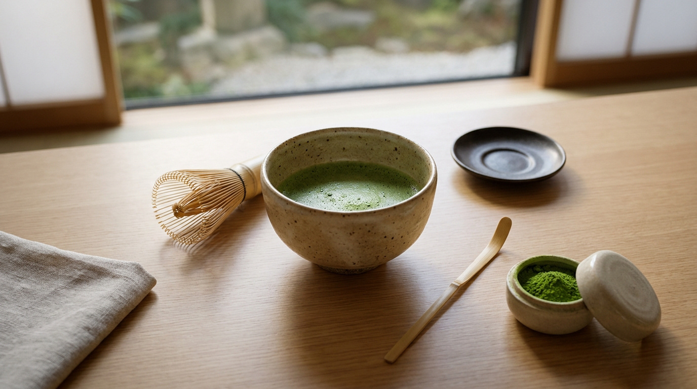 Le matcha : histoire et spécificités du thé en poudre